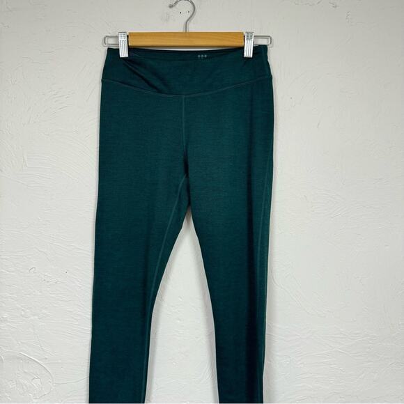 Title Nine Forest Green High Rise Leggings Women XS Yoga Pants Athletic Gorpcore - Picture 8 of 8